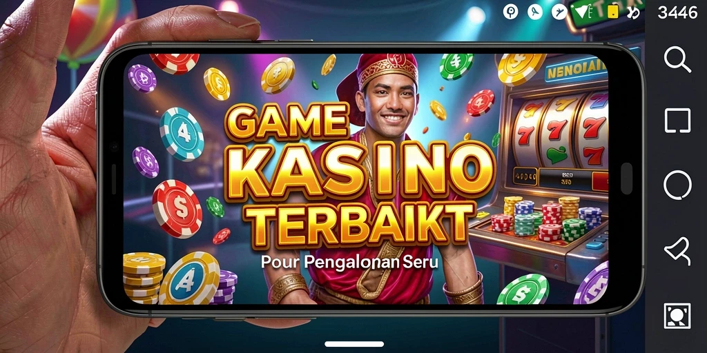 Tampilan menarik dari gameplay Kasino di 3446.
