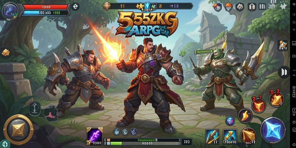 Tampak luar biasa dari gameplay 555ZK yang seru dan penuh aksi.
