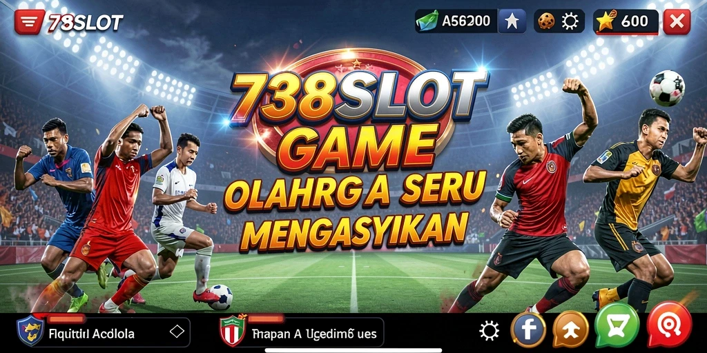 Gameplay mendebarkan 738SLOT dengan suasana olahraga yang intens.