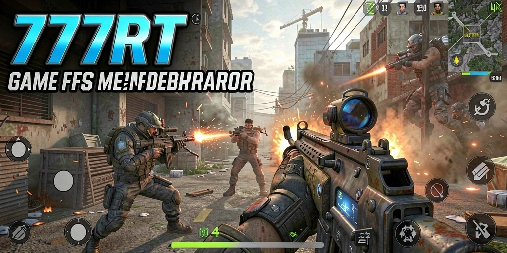 Tangkapan layar yang menampilkan aksi mendebarkan dalam gameplay 777RT.