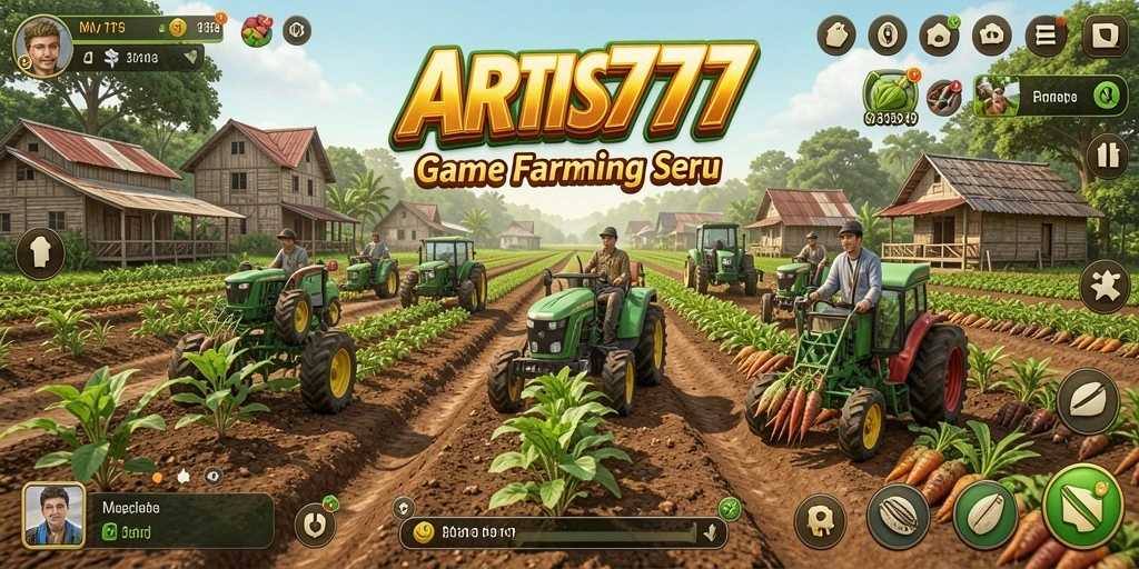 Tampilan gameplay ARTIS777 yang menarik dan penuh warna.