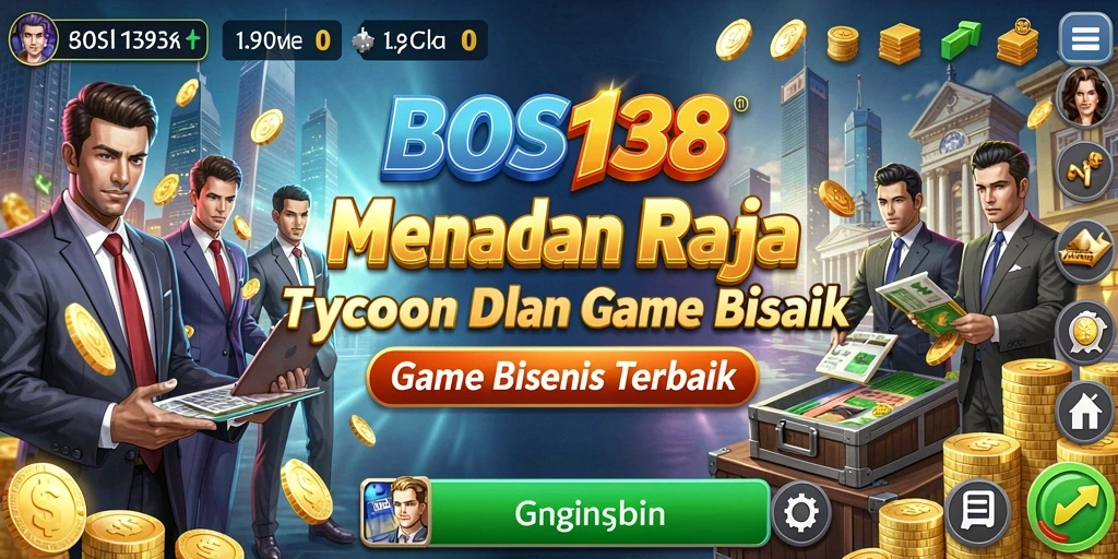 Screenshot utama BOS138 menampilkan gameplay menantang Tycoon.