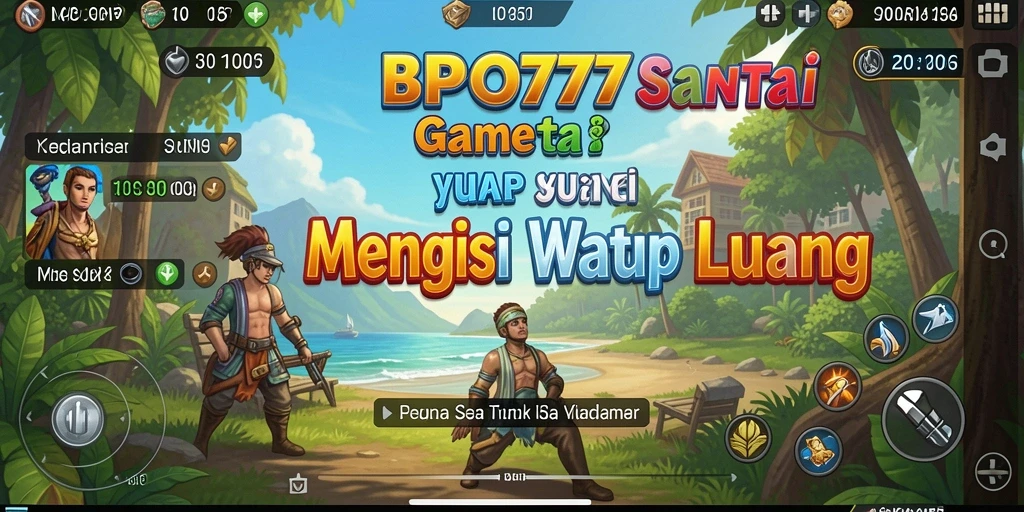 Tangkapan layar utama BPO777 menampilkan gameplay yang menarik dan mudah diakses.