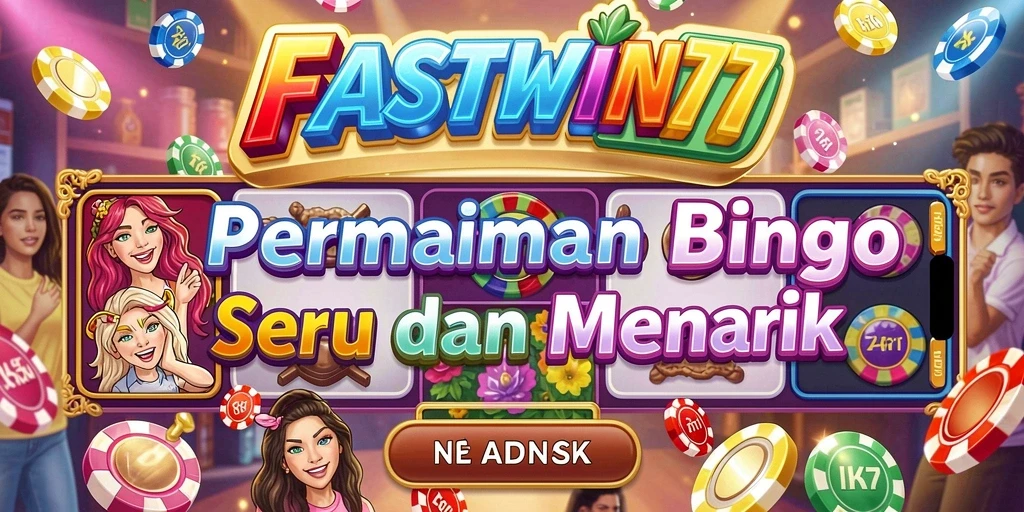 Tampilan seru gameplay Bingo di FASTWIN77.