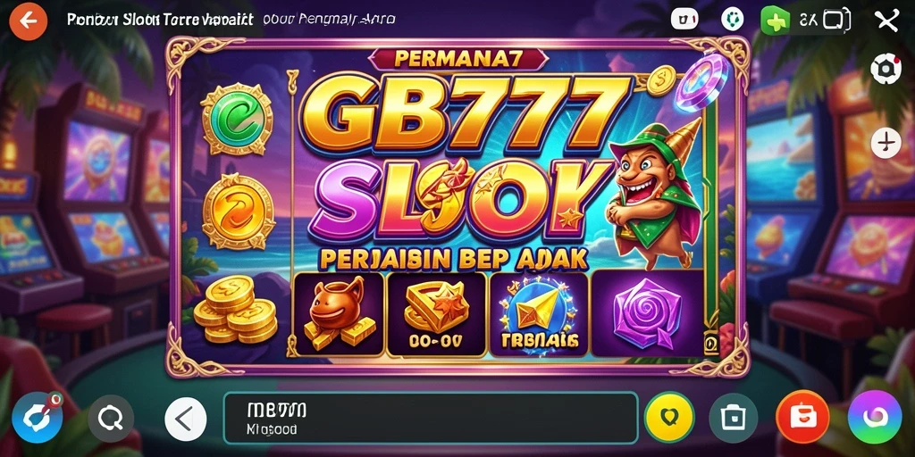 Screenshot GB777 menampilkan gameplay slot yang menakjubkan dengan efek visual yang memukau.