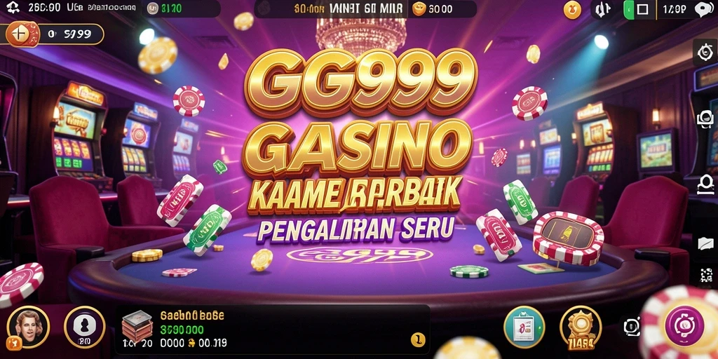 Tangkapan layar GG999 menampilkan gameplay Kasino yang mendebarkan.