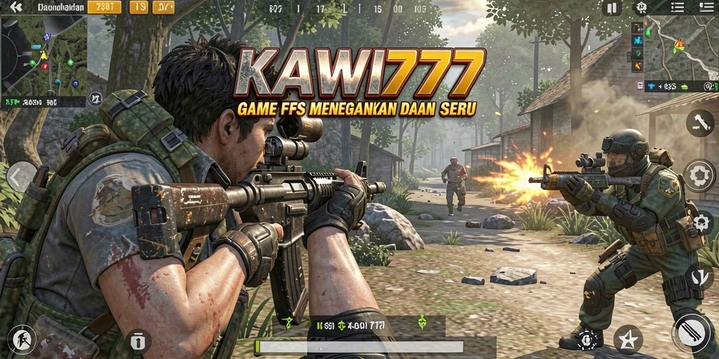 Gameplay KAWI777 dengan aksi tembak-menembak yang mendebarkan.