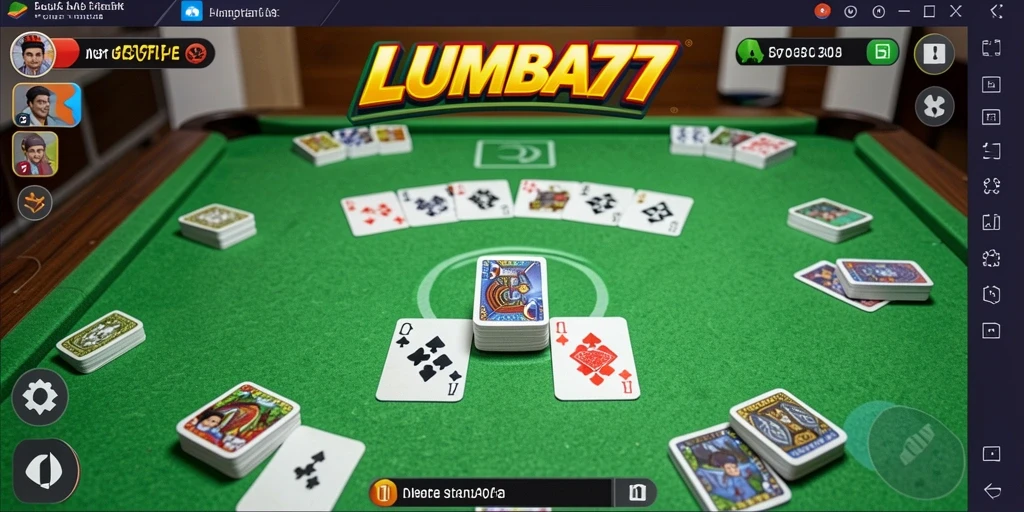 Screenshot menampilkan gameplay seru LUMBA77 dengan tampilan grafis menarik.