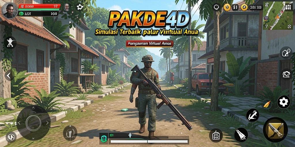 Gameplay PAKDE4D yang menarik dan interaktif dalam dunia simulasi.