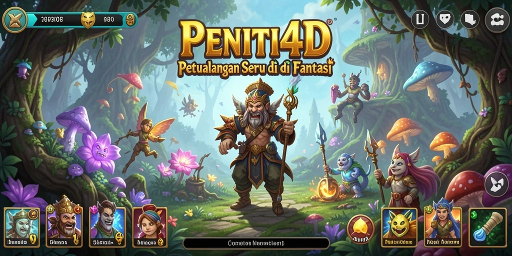 Gameplay seru dalam PENITI4D dengan petualangan mendebarkan.