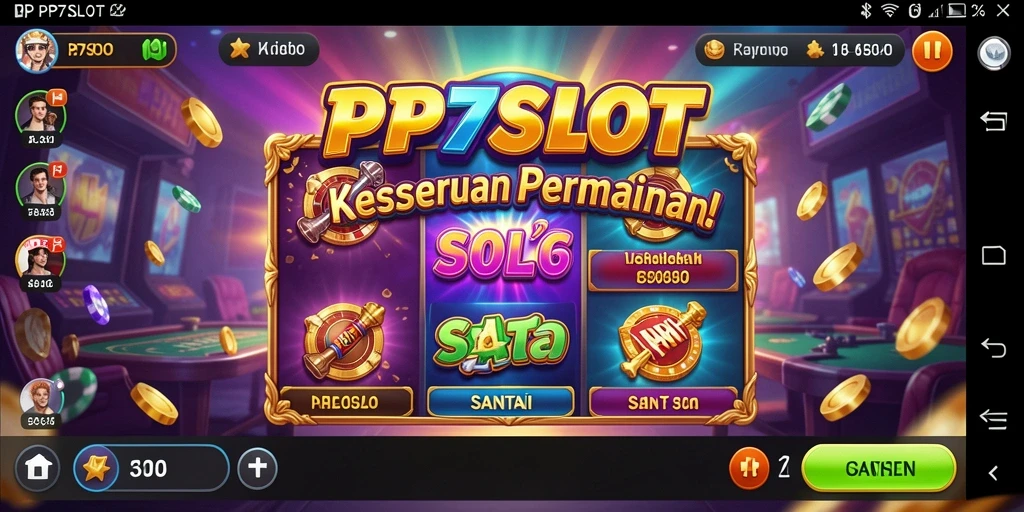 Gameplay seru dan menantang di PP7SLOT