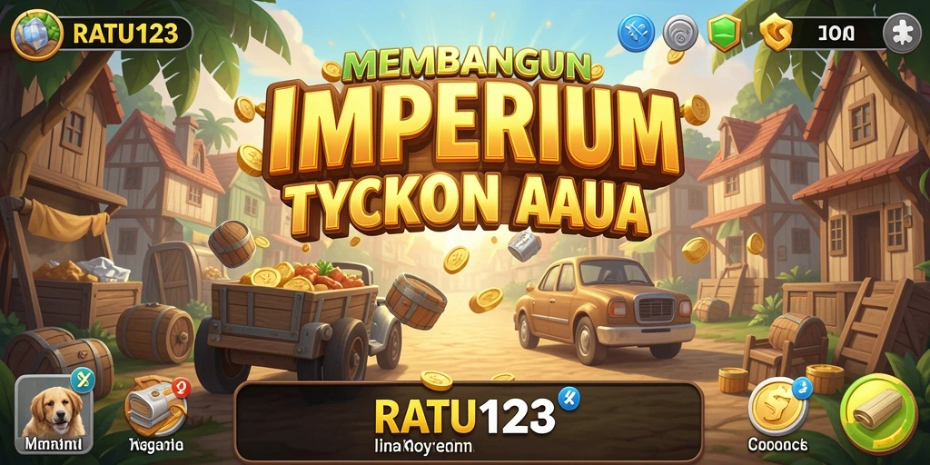 Tampilan menarik dari gameplay Tycoon RATU123 yang mengasyikkan.