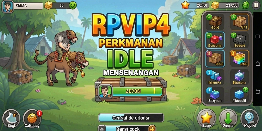 Tampilan gameplay RPVIP4 yang menarik dan memikat.