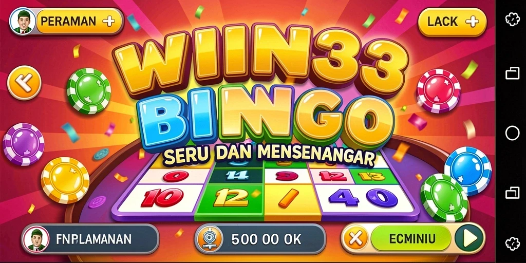 Screenshot gameplay Bingo yang menampilkan aksi seru dalam WIN33.