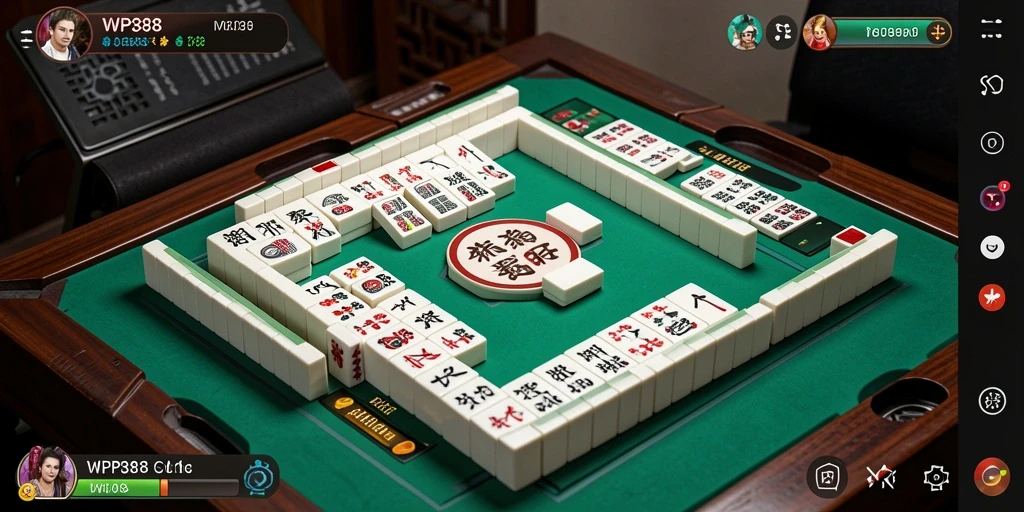 Tampilan gameplay menengah di WP888 yang seru dan interaktif.